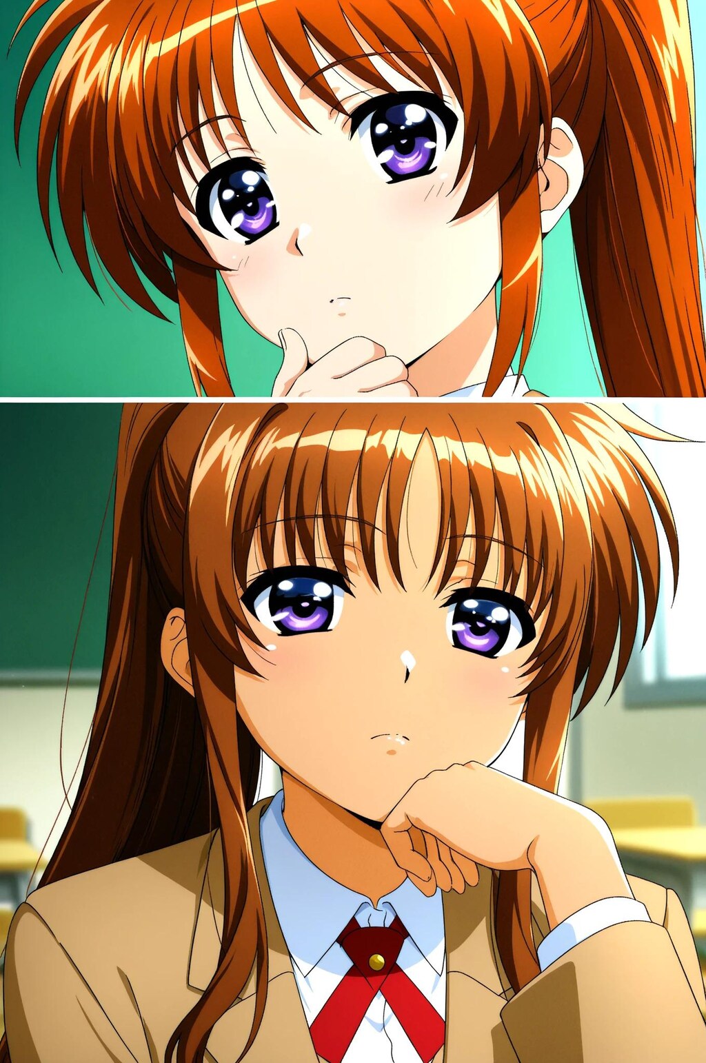 なのは➡　私の学生時代の写真だよ