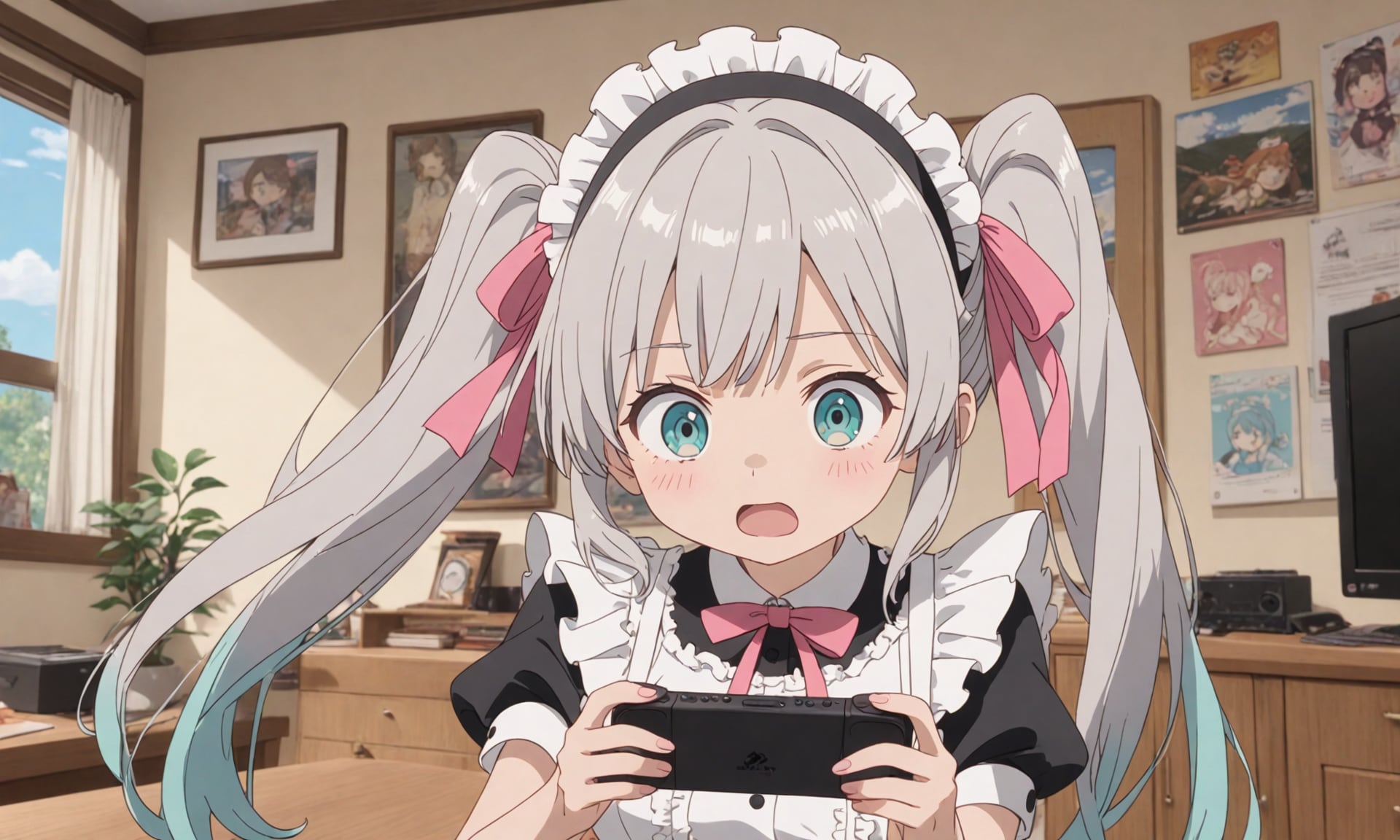 kソゲーの気配を察知するメイドさん | の人気AIイラスト・グラビア