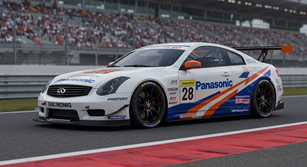 Panasonicインフィニティクーペレーシングカー