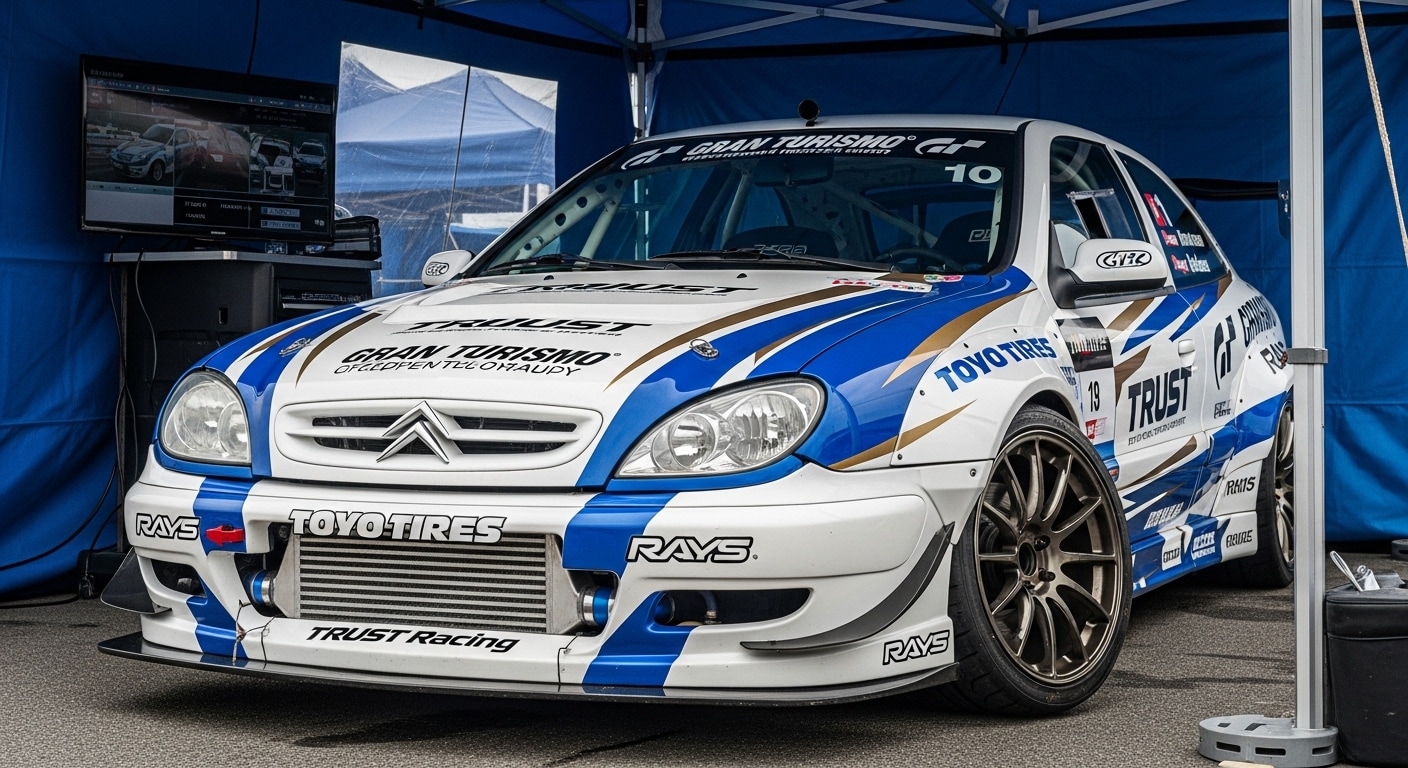 トーヨータイヤシトロエンクサーラのドリ車 | の人気AIイラスト・グラビア