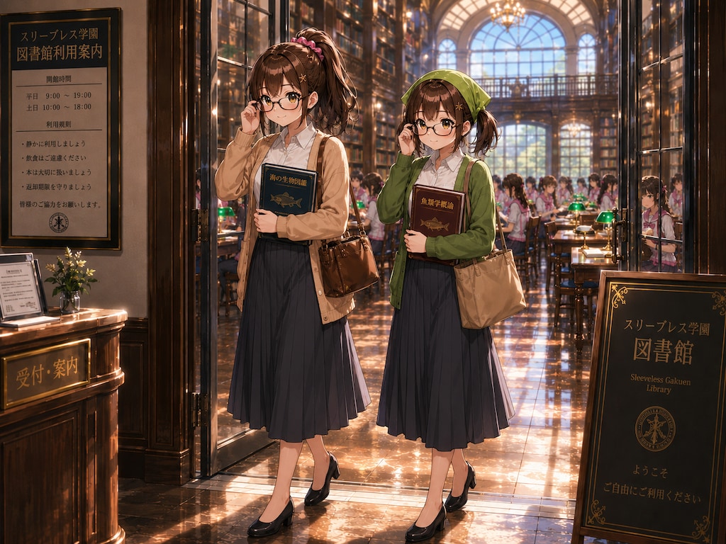 第5話「図書館」