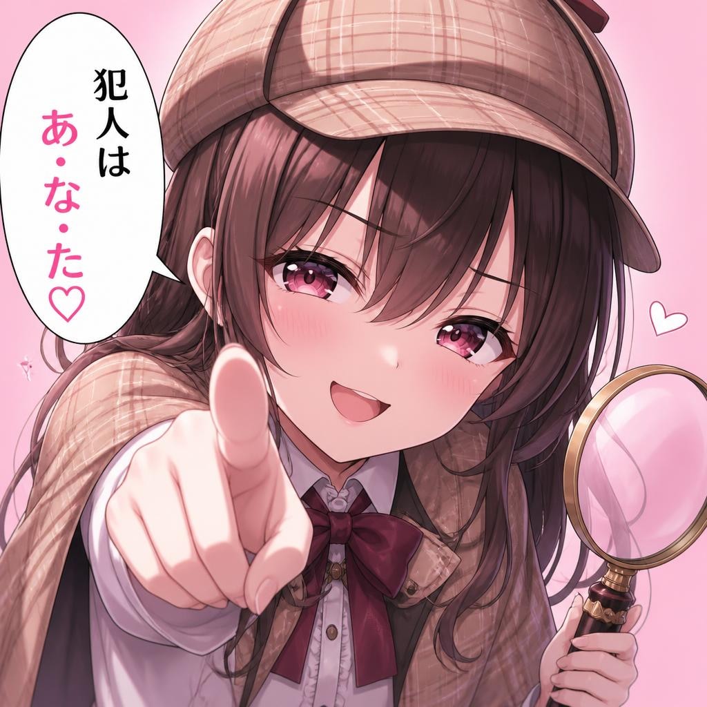 犯人はあ な た♡