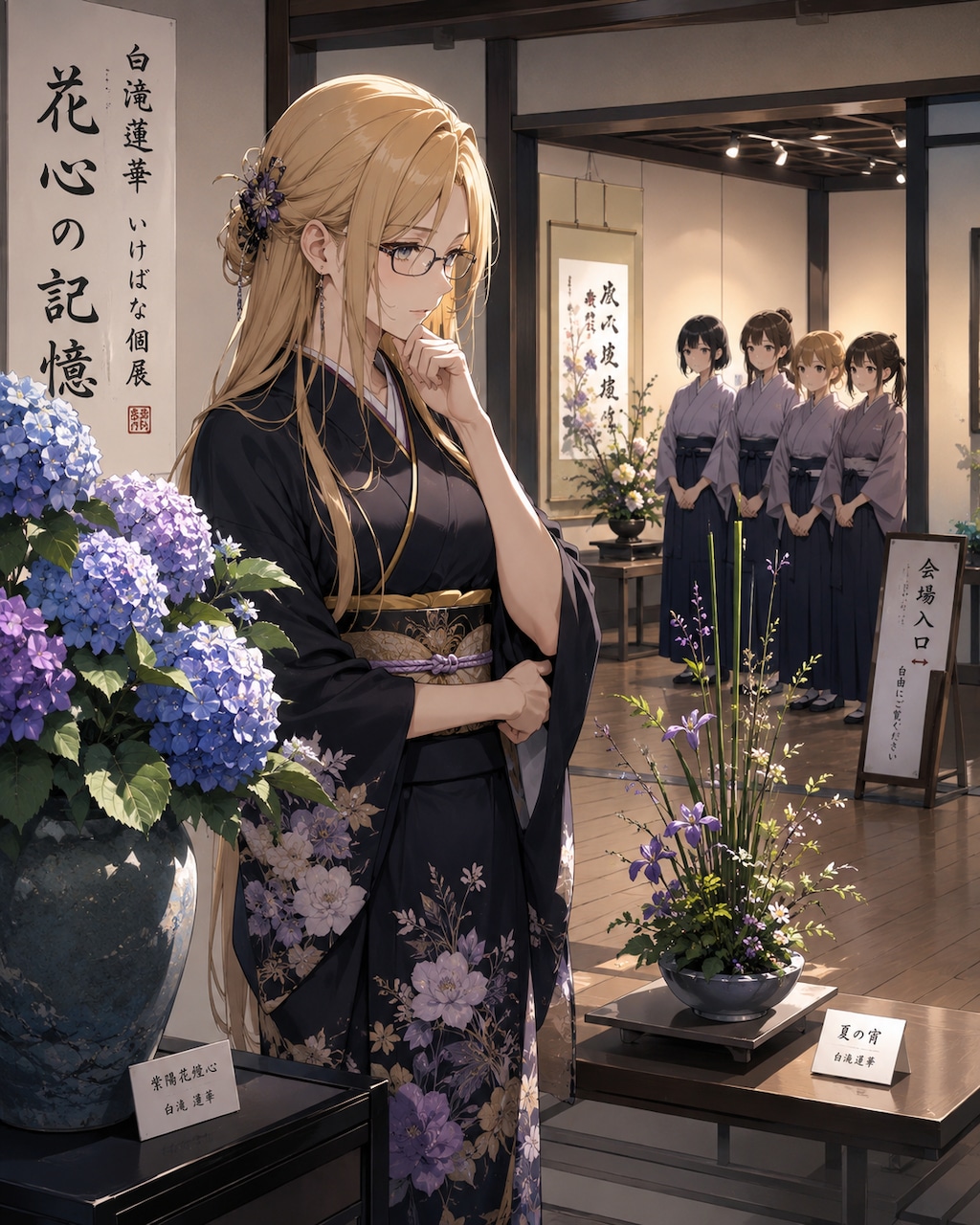 生花の先生
