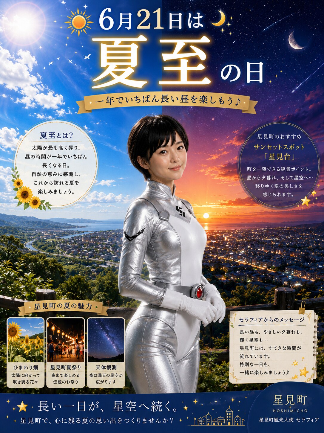 ６月２１日は夏至の日