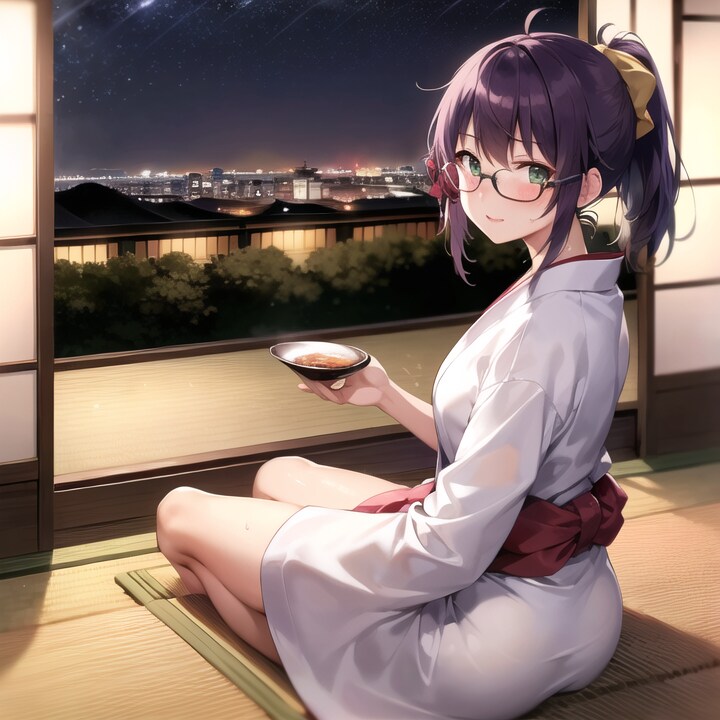 旅館でのひととき