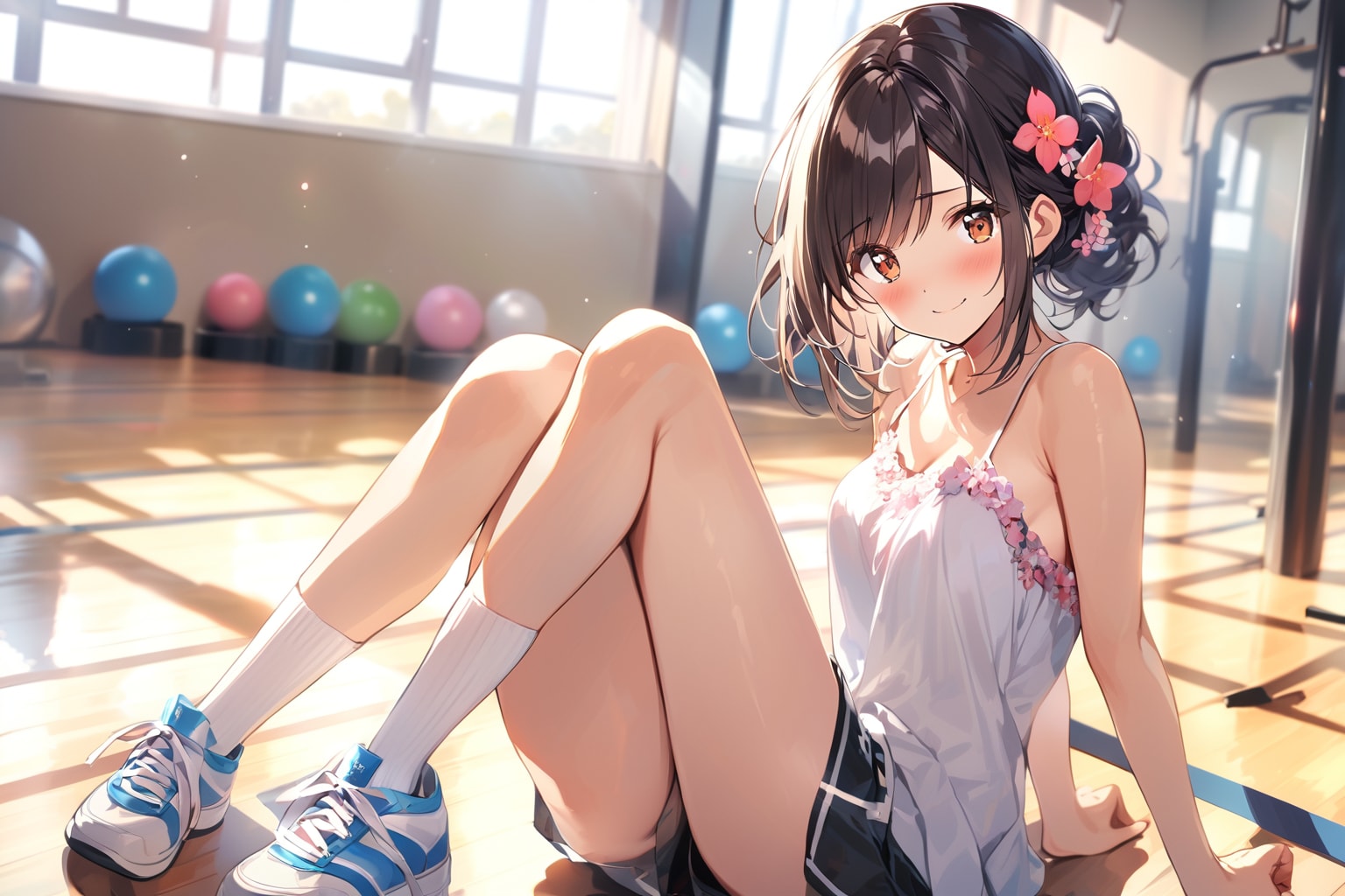 座るダンス少女VEGA（デイリー報酬チャレンジ🍞🥐🥖）