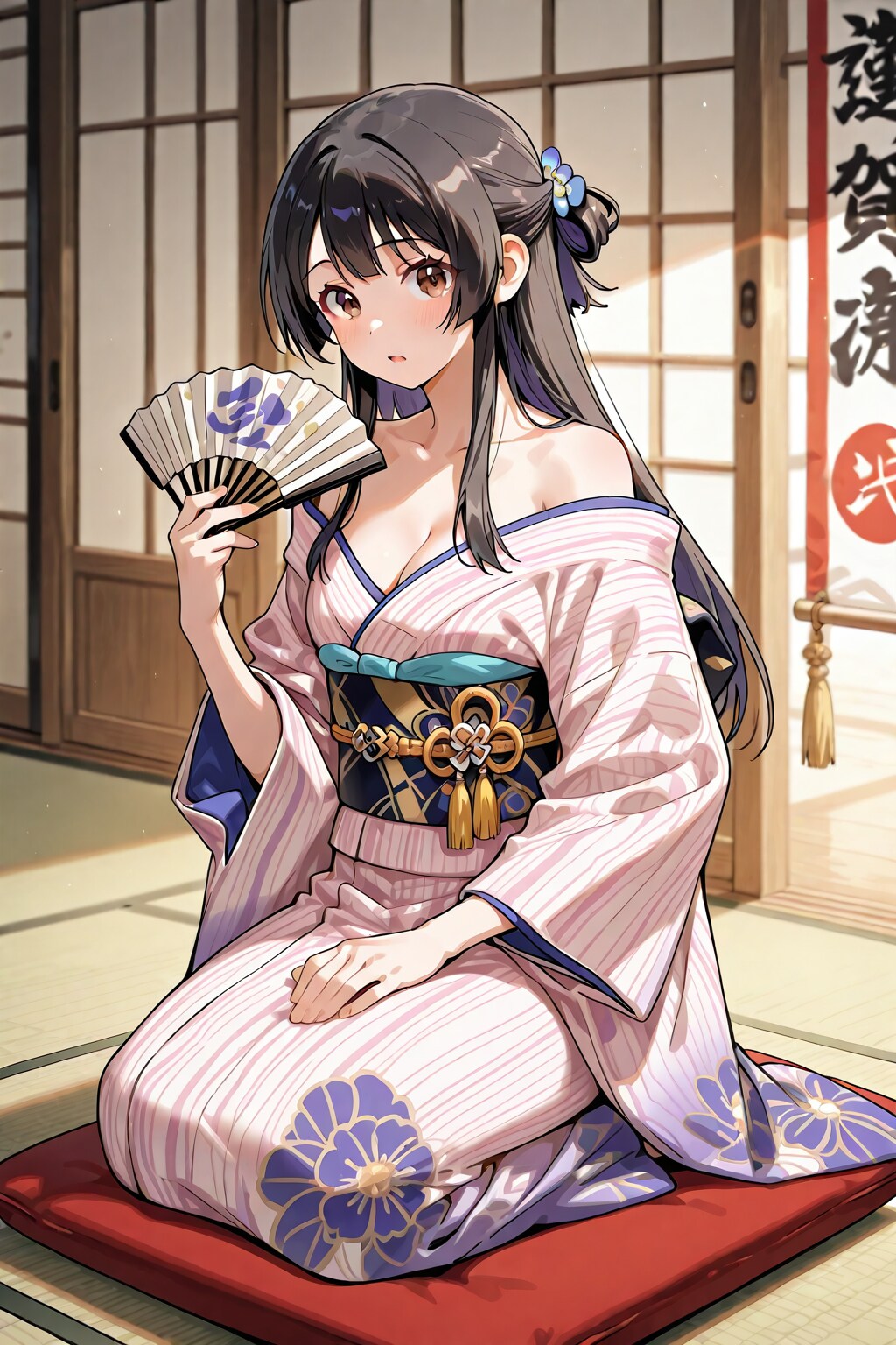 BONSAIで肩出し講談師談みすず