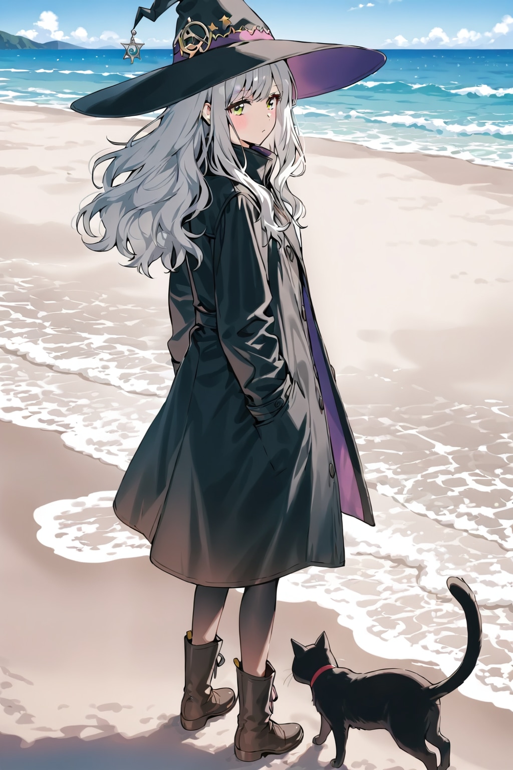 砂浜の魔女