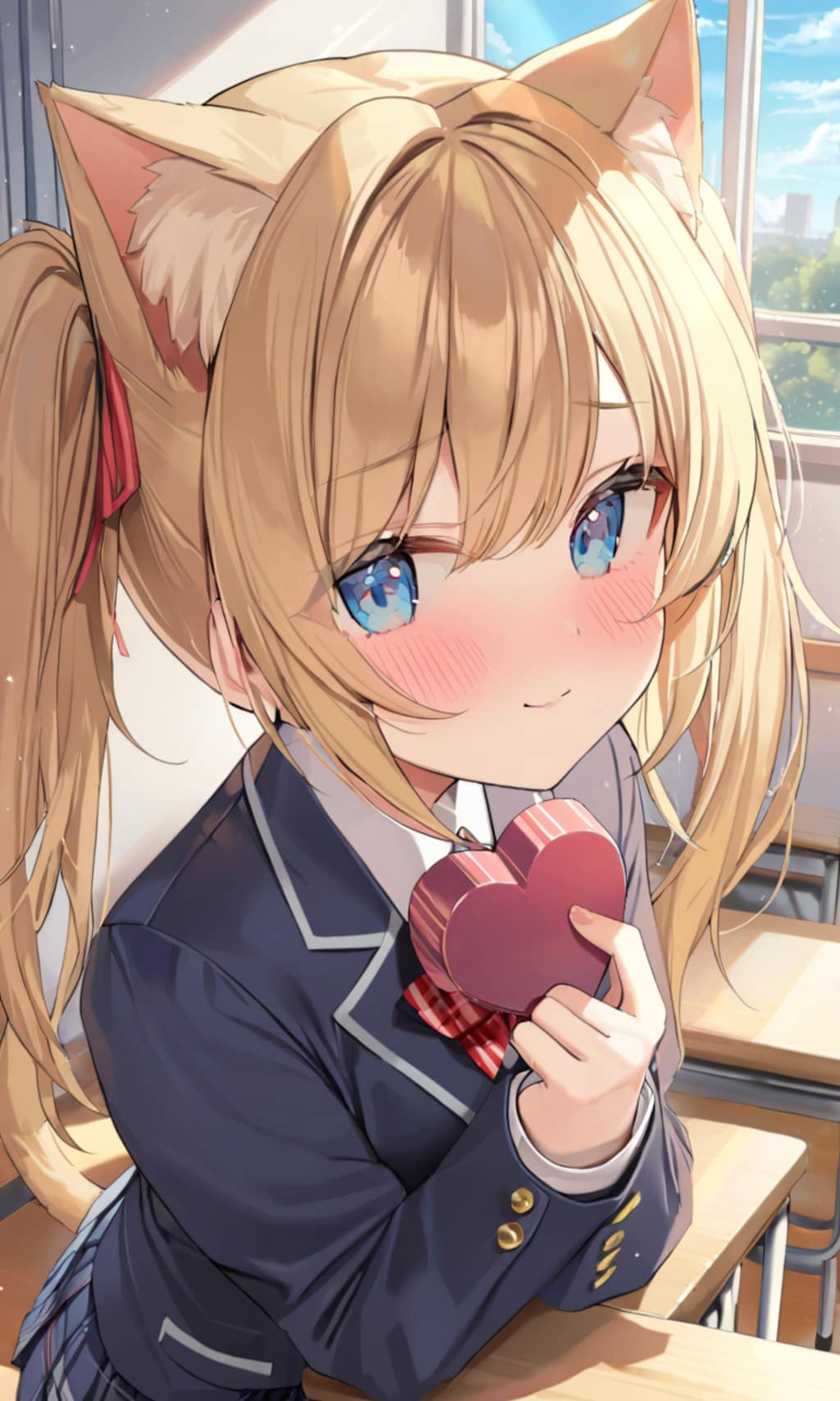 こるり「あげるよ」まや「友チョコだ」