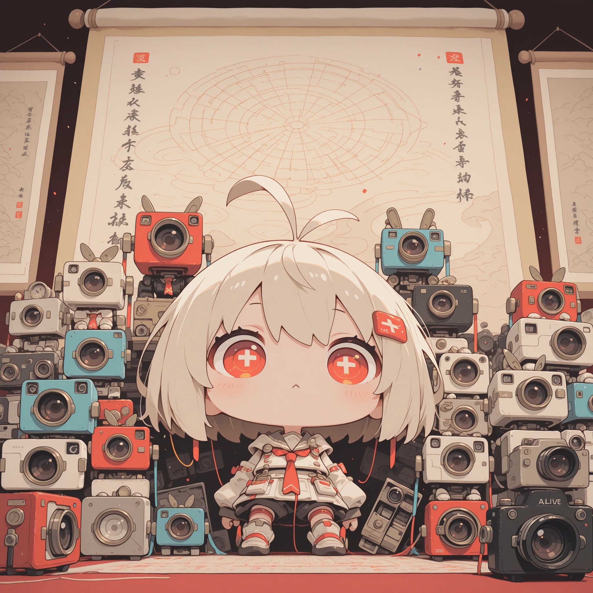 【じいじのカメラ】「いっぱいある〜♪」 | の人気AIイラスト・グラビア