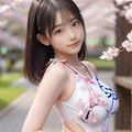 桜の水着少女１ 6枚目