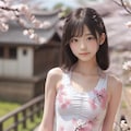 桜の水着少女１ 3枚目