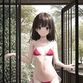 水着の女の子 3枚目