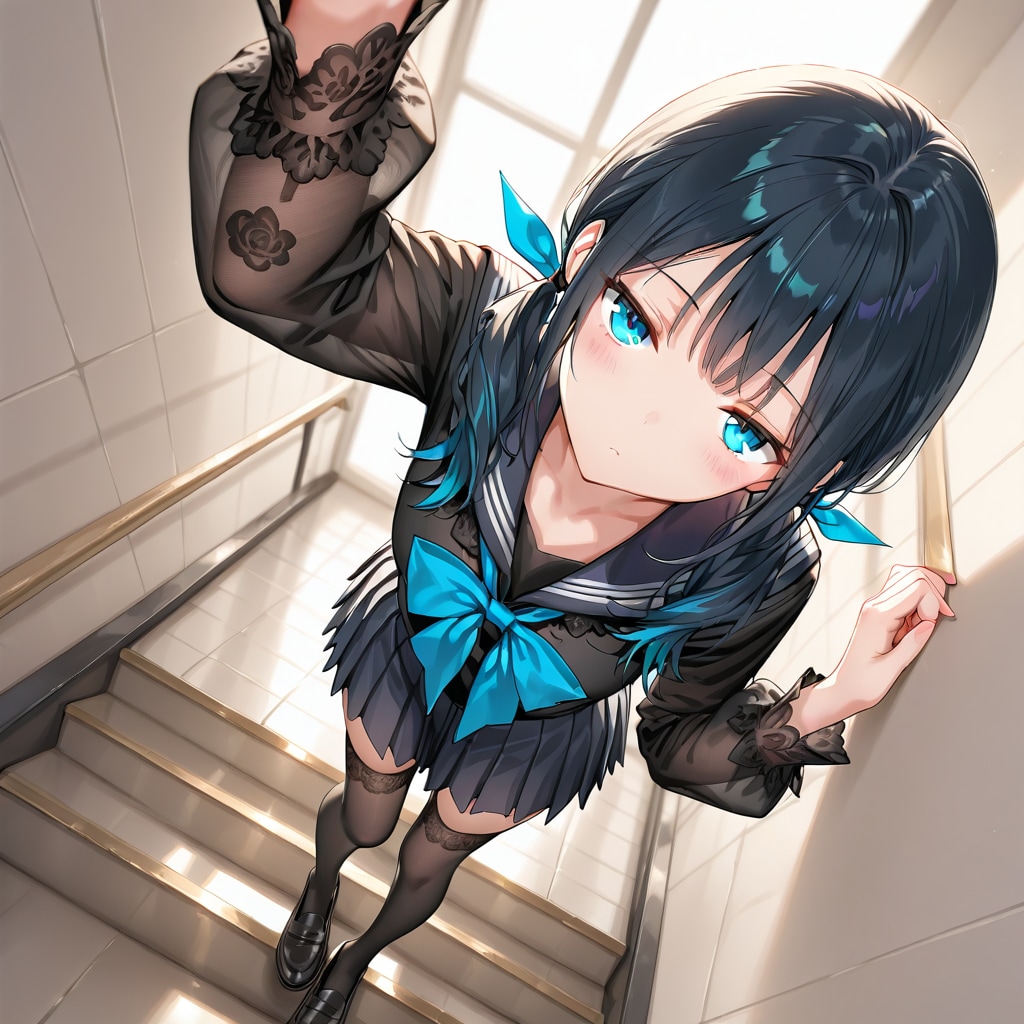 スケスケ制服 | の人気AIイラスト・グラビア