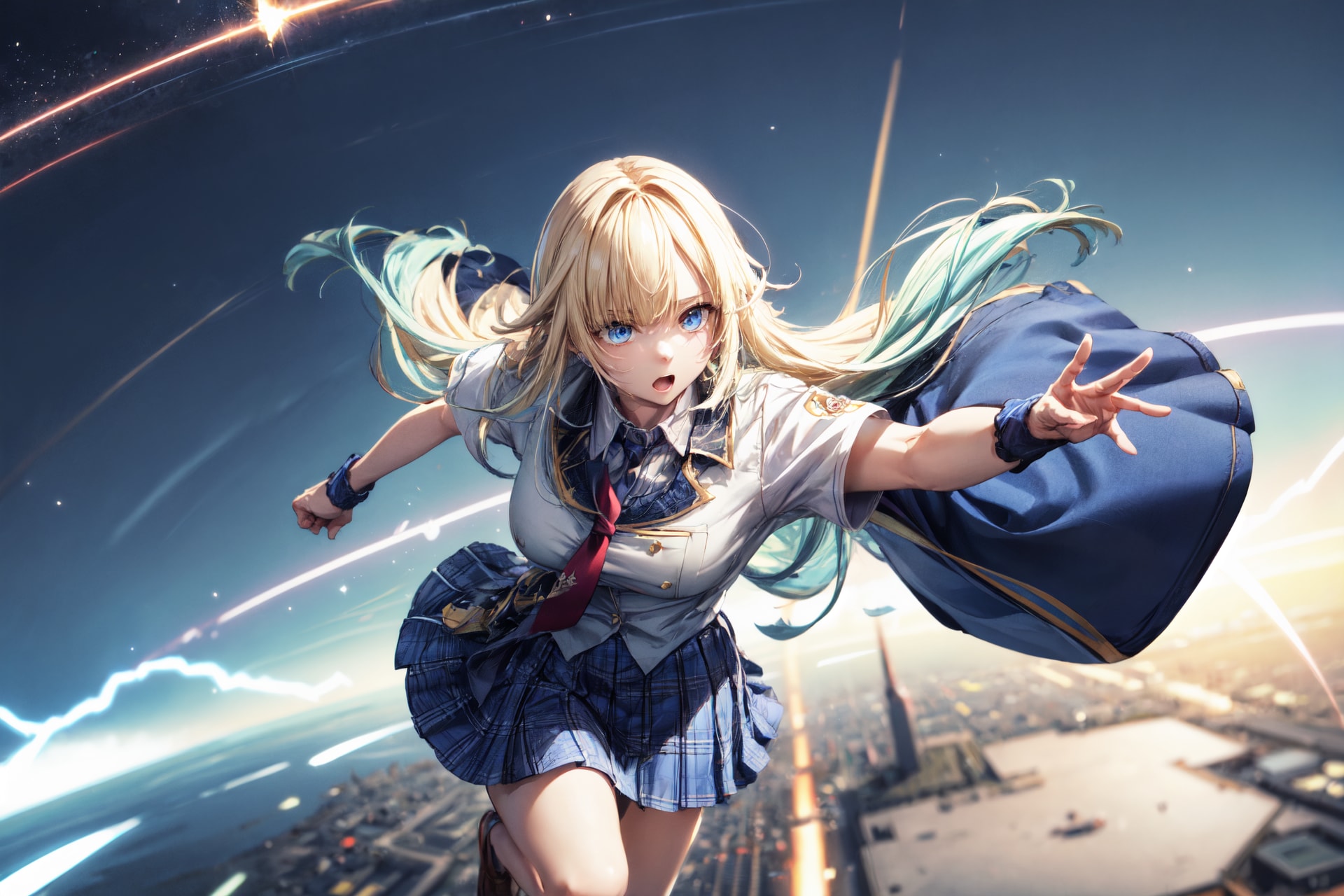 戦うJK | の人気AIイラスト・グラビア