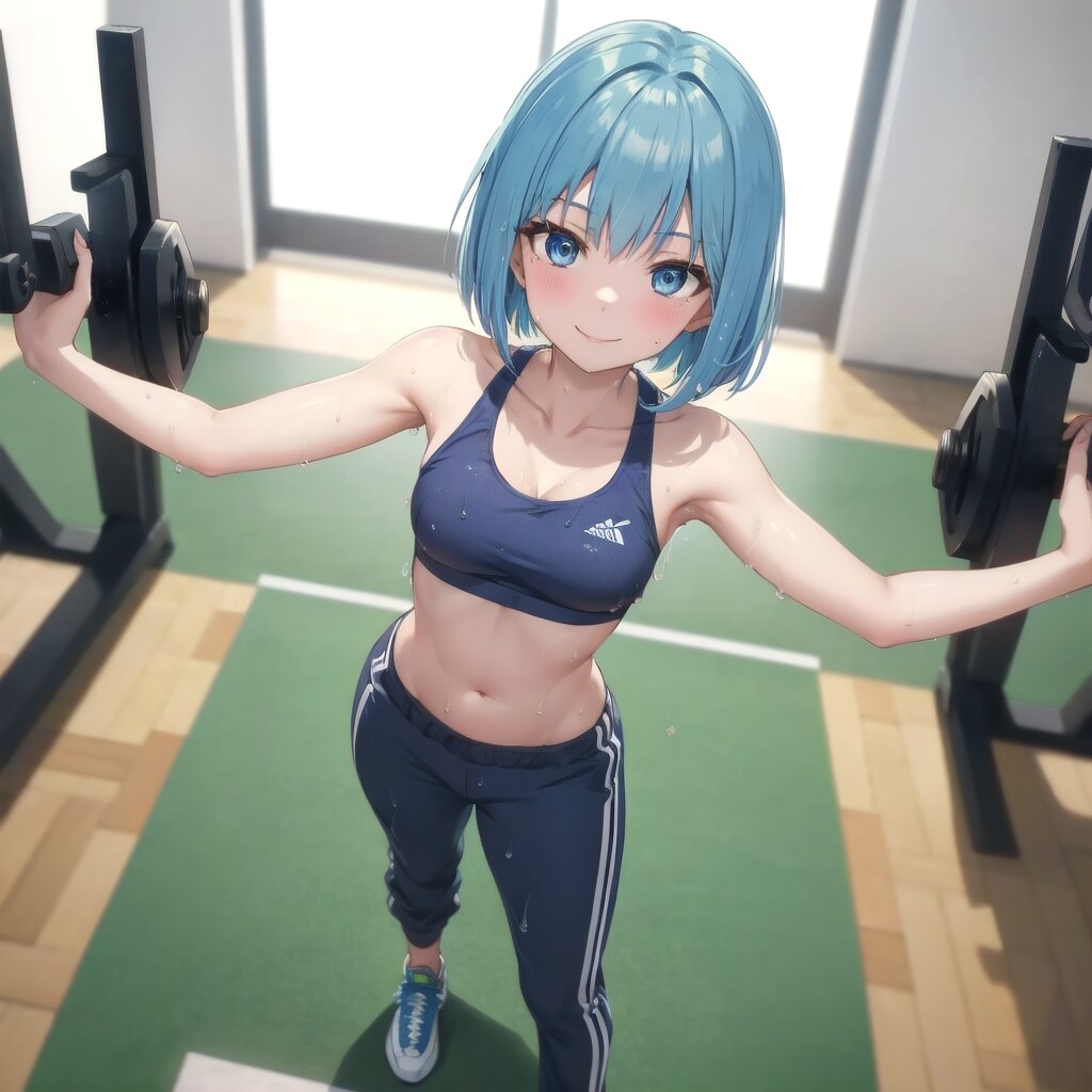 トレーニング中