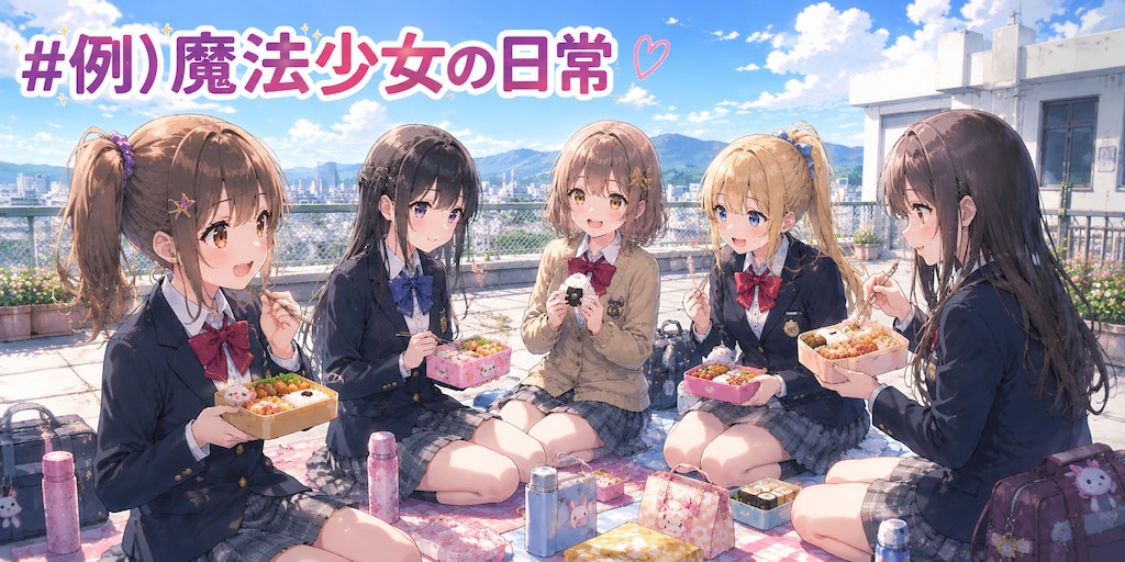 [投稿企画]例）魔法少女の日常の質問とか用ー