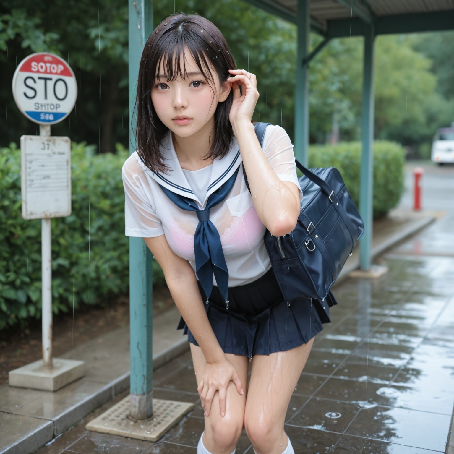 JK in 局地的大雨❤
