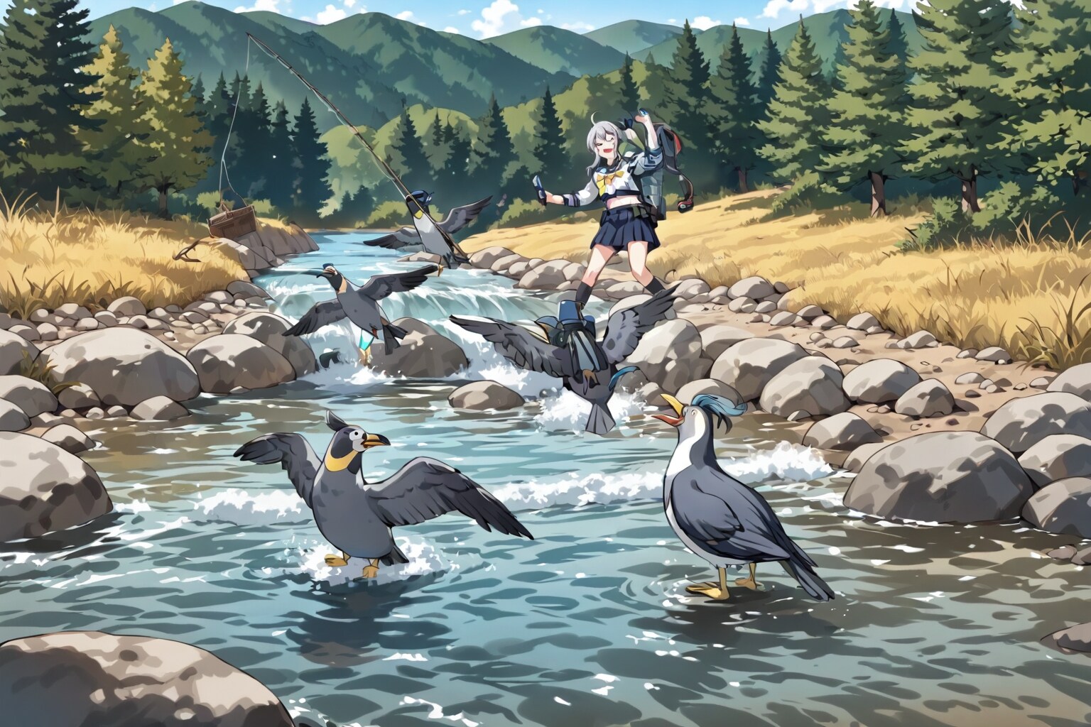 No.308 長良川の鵜飼い開き2 | の人気AIイラスト・グラビア
