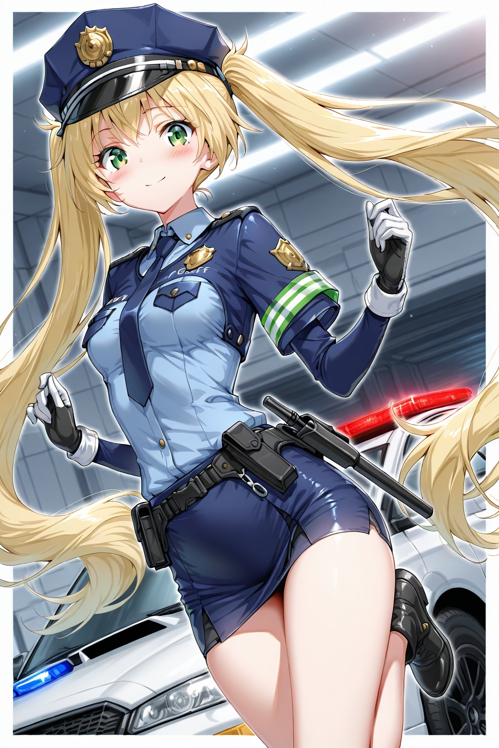 policeQILINちゃん | の人気AIイラスト・グラビア