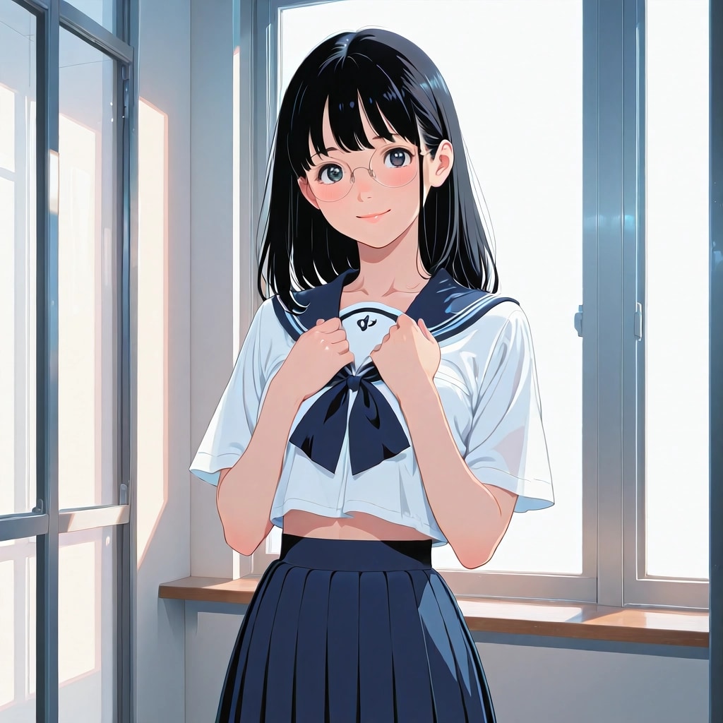 メガネっ子