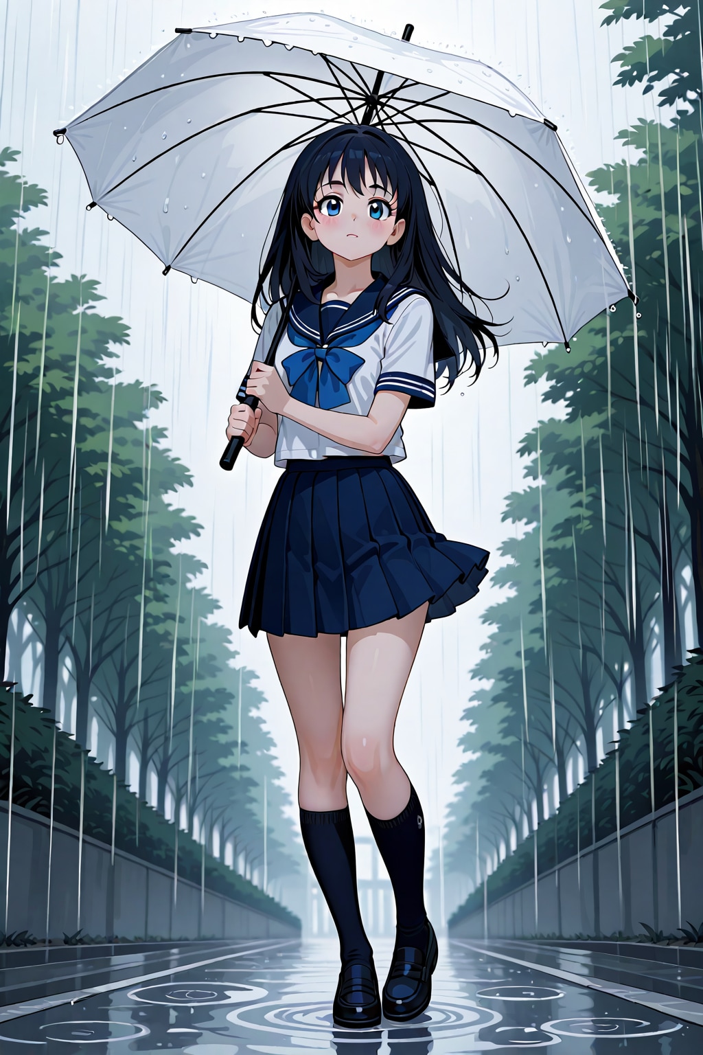 傘。