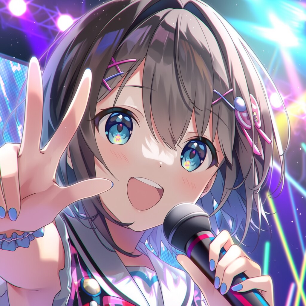 ３時のアイドル（３６）niji7 | の人気AIイラスト・グラビア