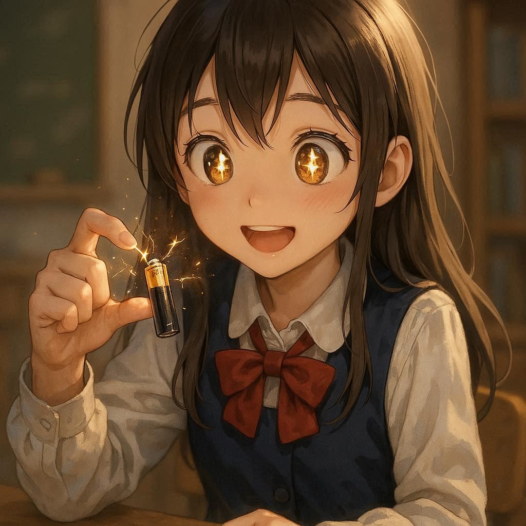 乾電池通電少女 | の人気AIイラスト・グラビア