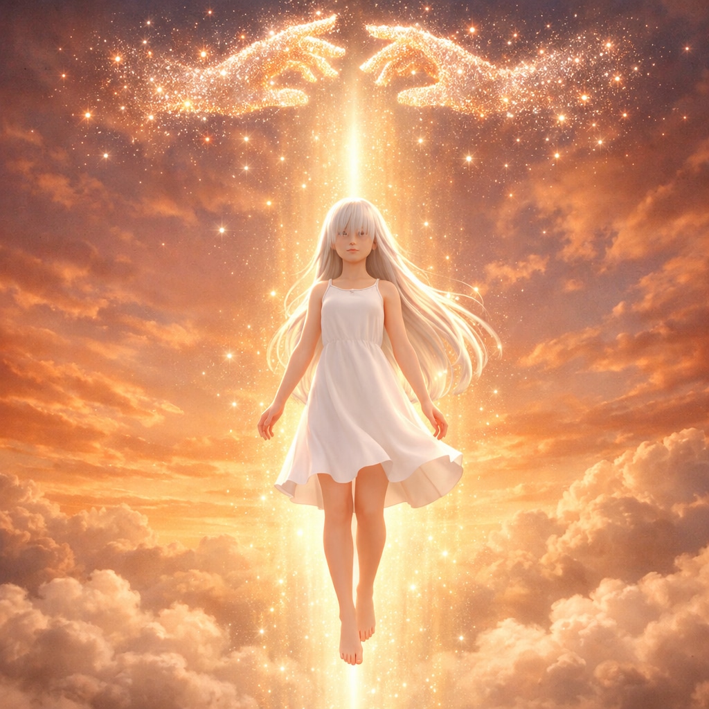 天に召されるエフェクト