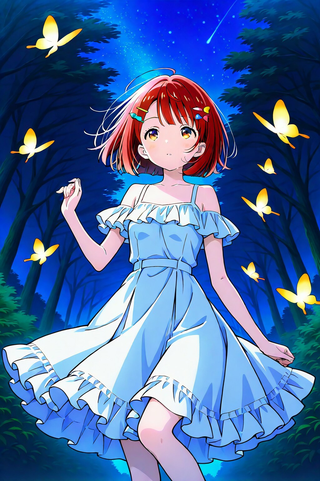 幻想なる夜光の蝶