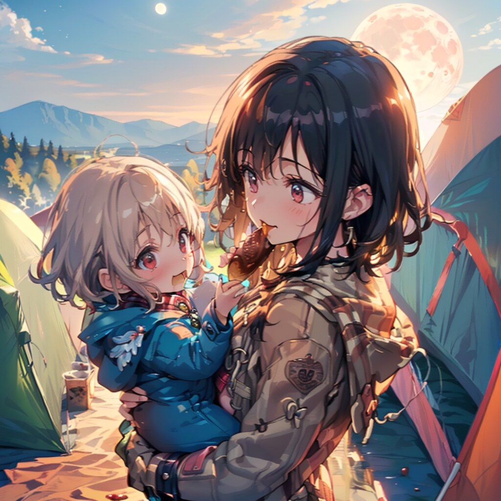 たい焼き(もどき)と親子