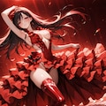 AIイラスト紅白戦2 紅組 赤のフラメンコ 1 2枚目