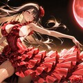 AIイラスト紅白戦2 紅組 赤のフラメンコ 1 4枚目
