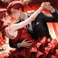 AIイラスト紅白戦2 紅組 赤のフラメンコ 1 10枚目