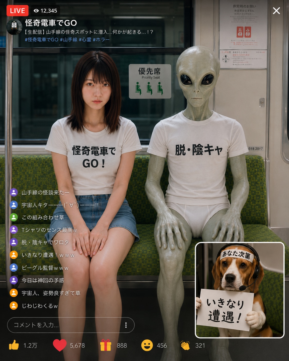 怪奇電車でGO！ 接触編１