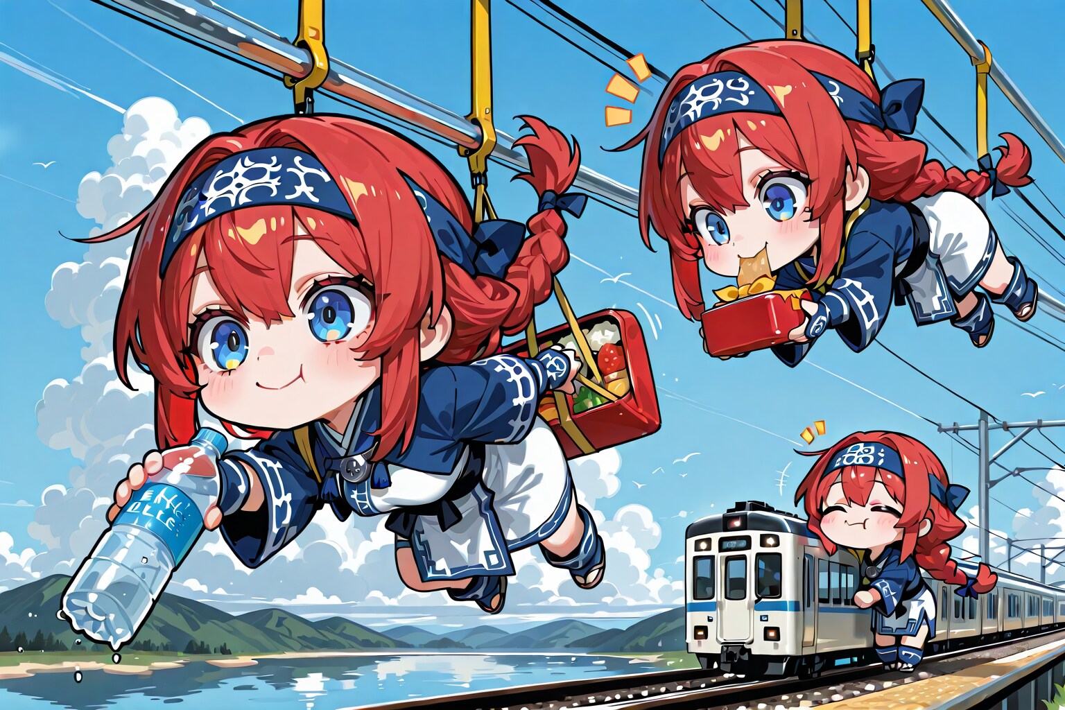 結局ミニ列車に乗って………って！？