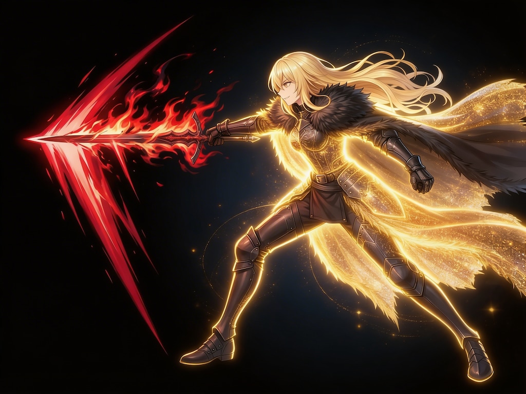 穿つ！（ブロンドの女騎士さん947）