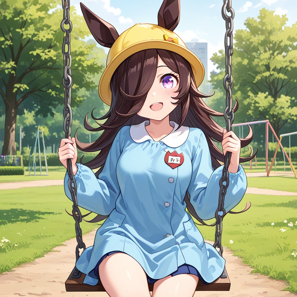 園児服　ライスシャワーちゃん | の人気AIイラスト・グラビア