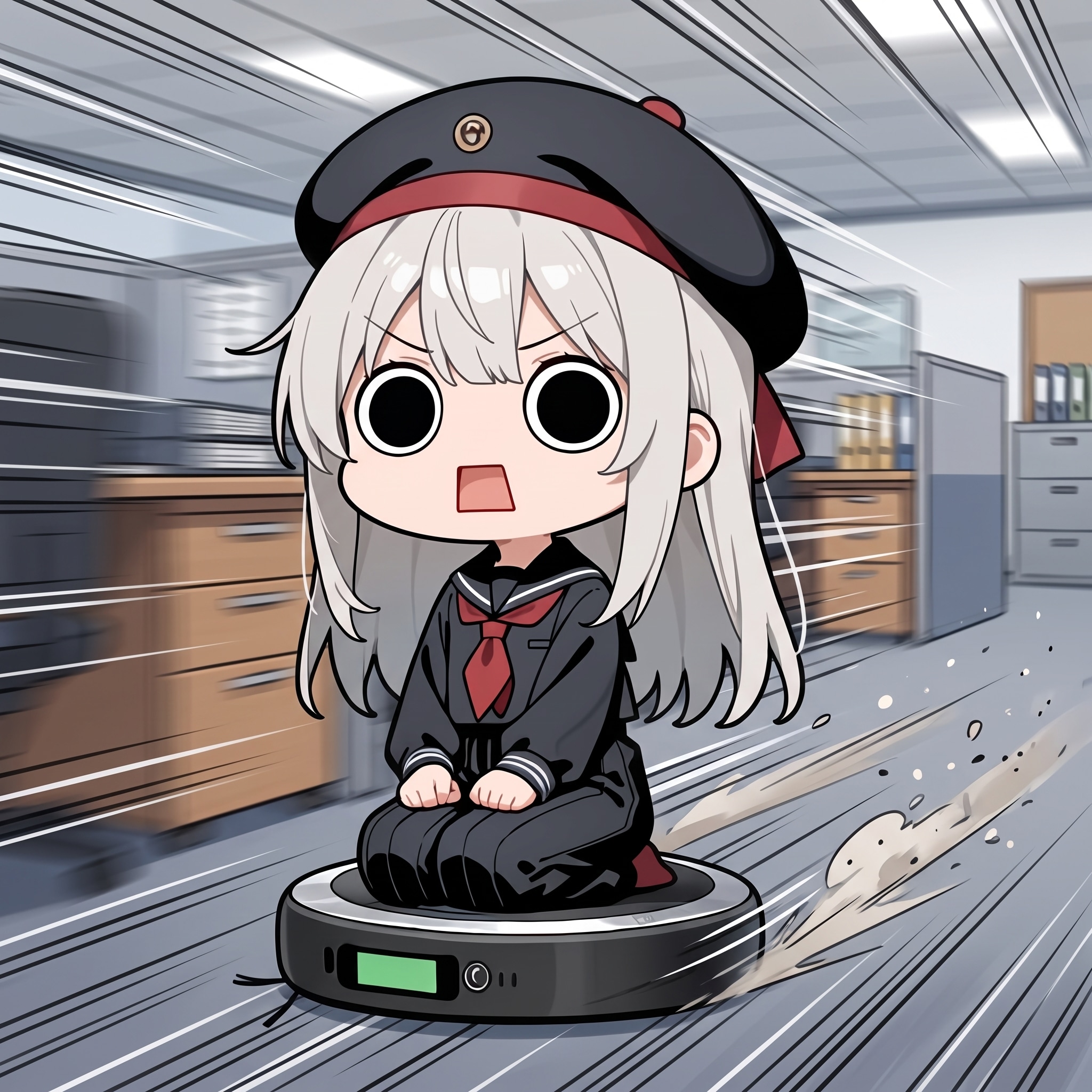 オフィス清掃えらいこっちゃ嬢 | の人気AIイラスト・グラビア