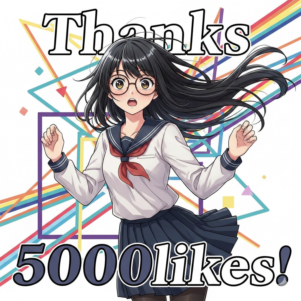 5000いいね感謝 | の人気AIイラスト・グラビア