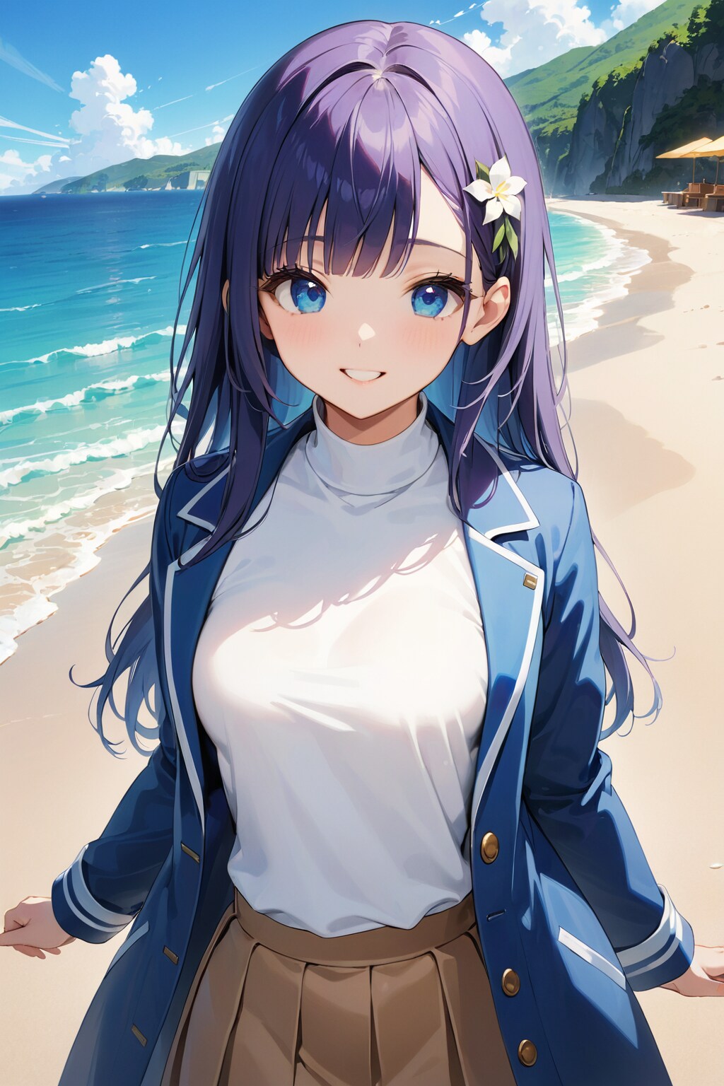 チサと海へ