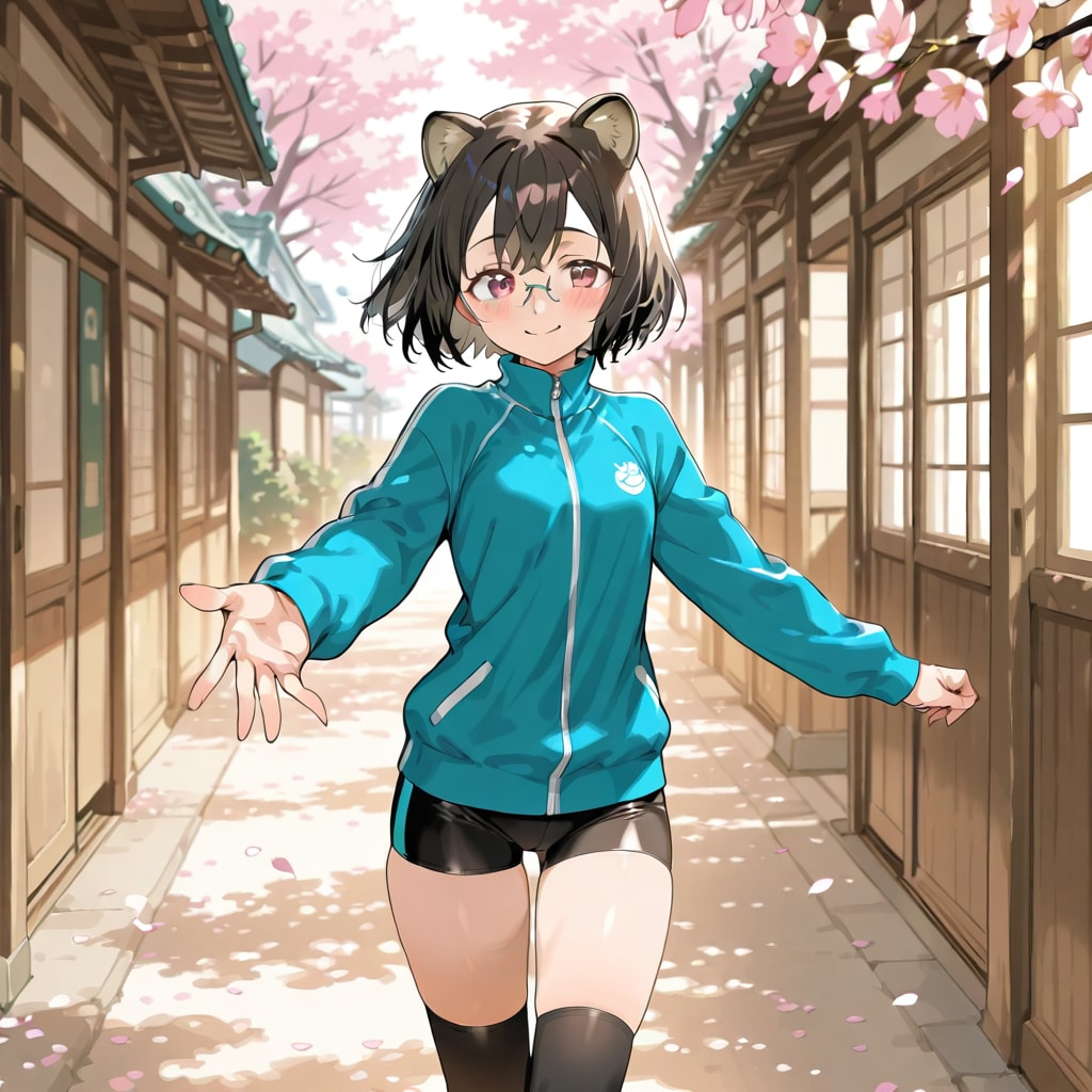 スパッツ狸耳さん！ | の人気AIイラスト・グラビア