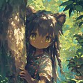 くま娘✖︎かくれんぼ🐾 6枚目
