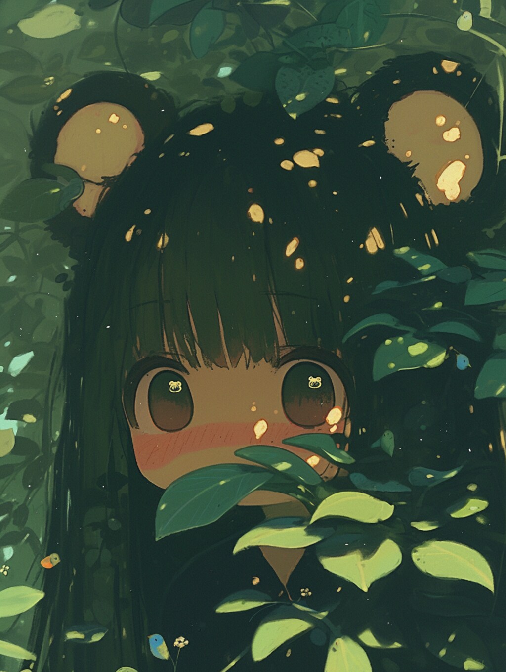 くま娘✖︎かくれんぼ🐾