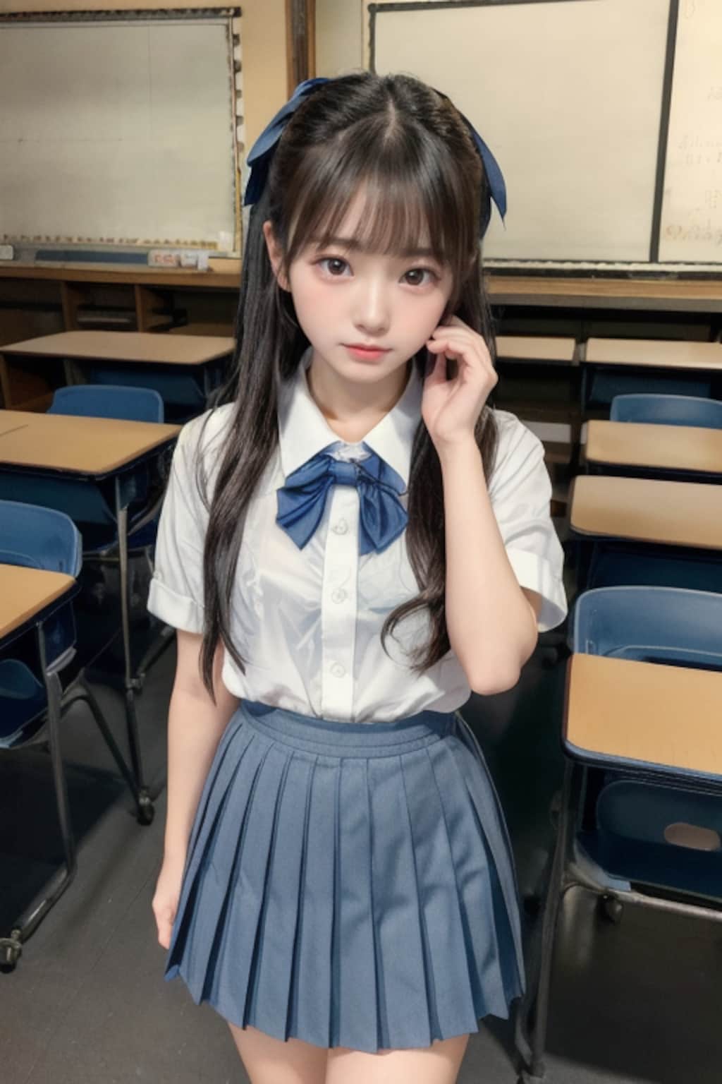 お隣の席