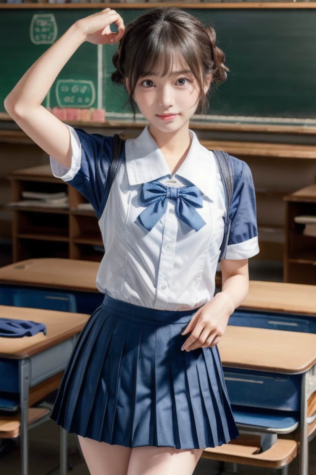 お隣の席