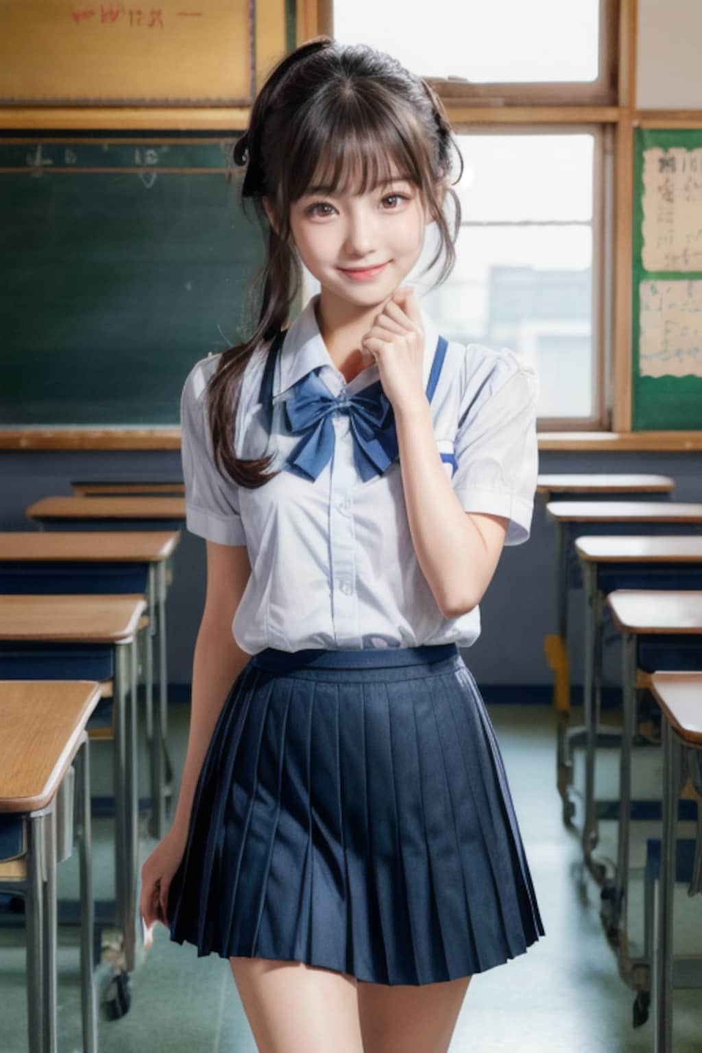 お隣の席