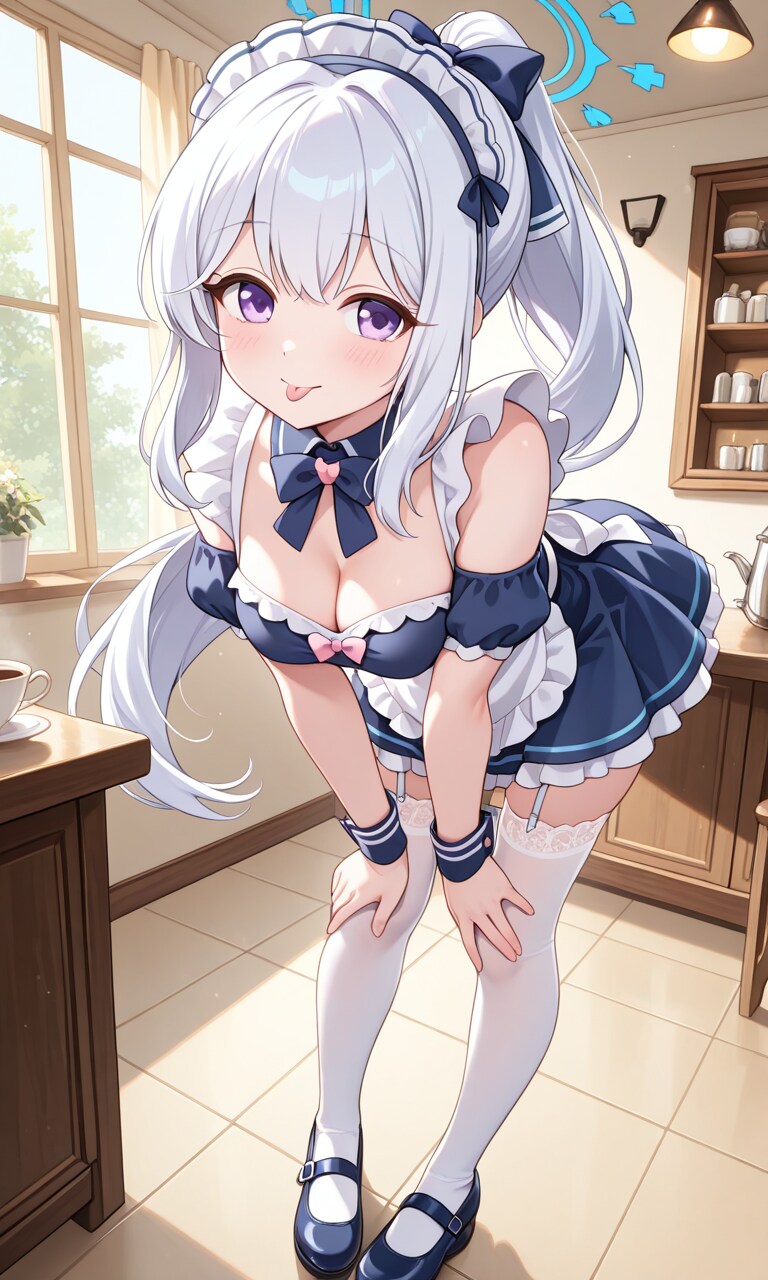 てへぺろだっちゅーのなメイドミヤコ