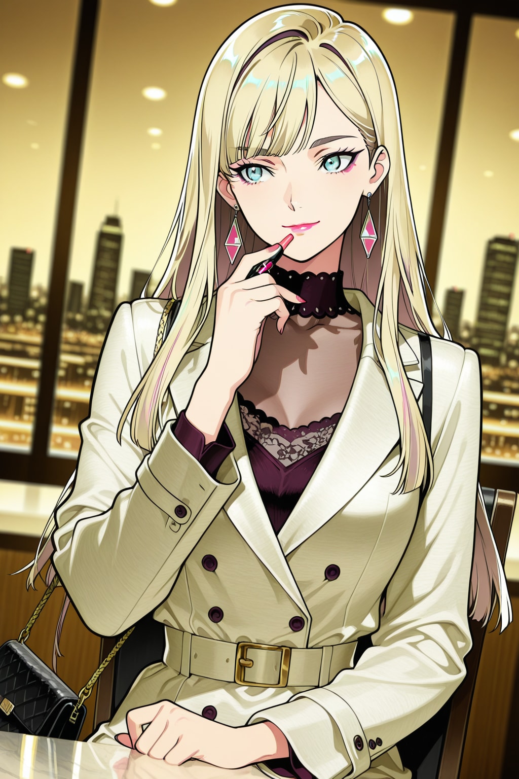 メイクするギギ💄❤️ | の人気AIイラスト・グラビア