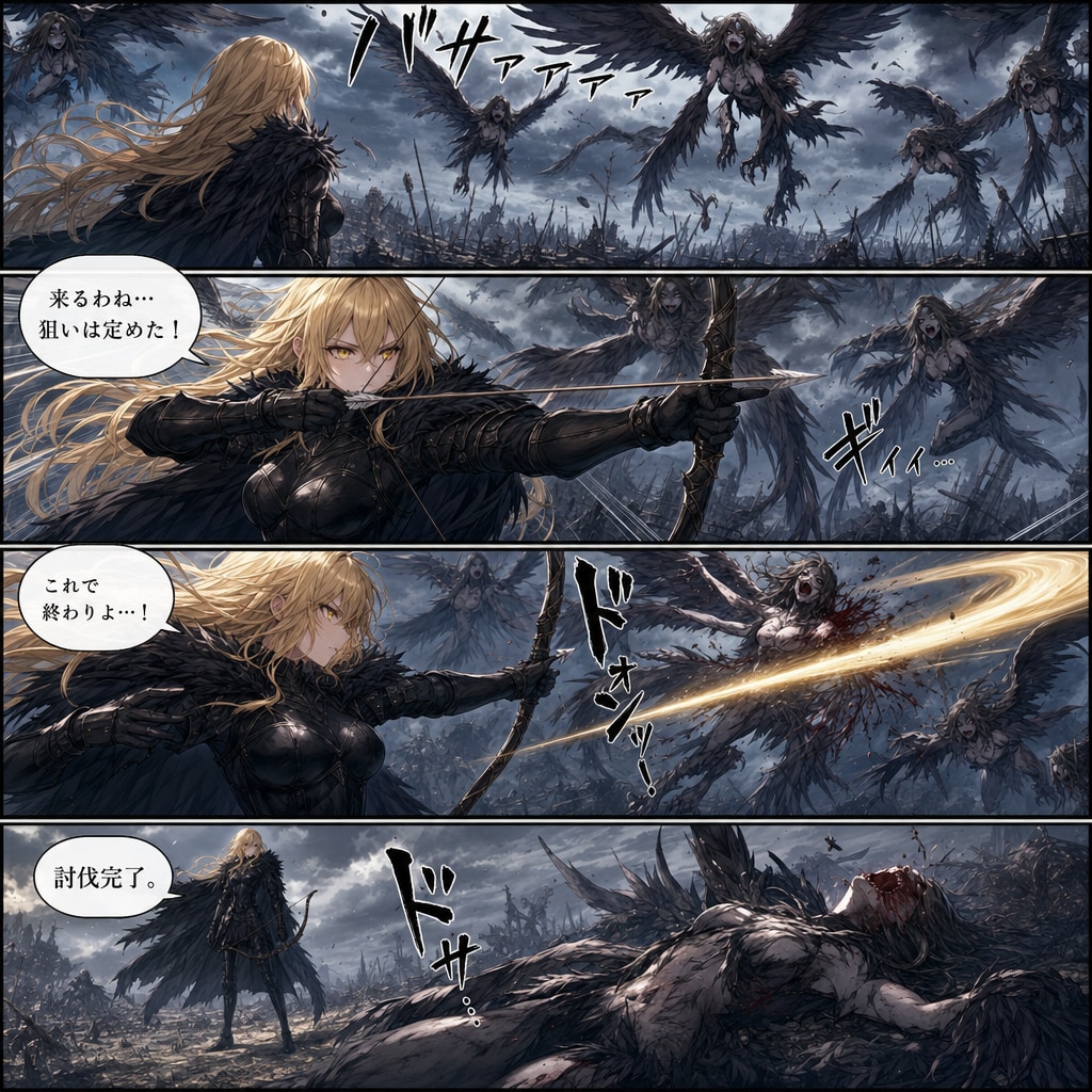 ブロンドの女騎士さん1026